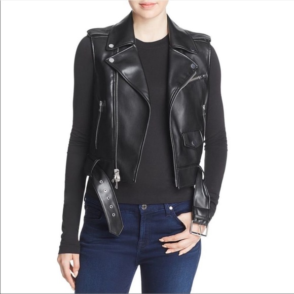Theory Jackets & Blazers - Theory Faux Leather Vest for Women